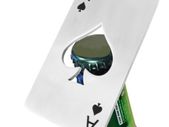 Twitfish Ace Of Spades Card Stainless Steel Bottle Opener