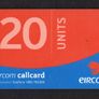 1999 Ireland 20 Unit Live life with us definitive Callcard (ODS) Call Card Used Image 2
