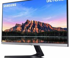 Samsung Bezelless LU28R550UQUXEN 28" UR55 4K UHD Monitor - Ultra HD 3840 x 2160, HDR10+, Freesync, 2 x HDMI, Displayport