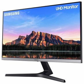 Samsung Bezelless LU28R550UQUXEN 28" UR55 4K UHD Monitor - Ultra HD 3840 x 2160, HDR10+, Freesync, 2 x HDMI, Displayport
