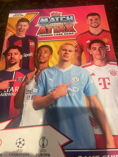 Match attax 23/24 base cards