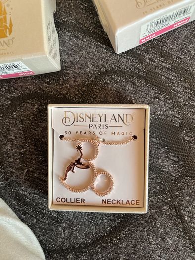 Disneyland Paris 30th anniversary necklace
