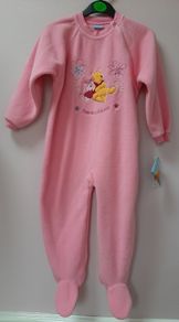 New sleepsuit tag attached