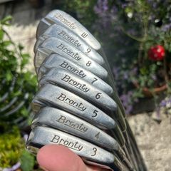 Bronty Golf Iron Set 3-PW - True Temper Steel Shafts - Full Matching Set
