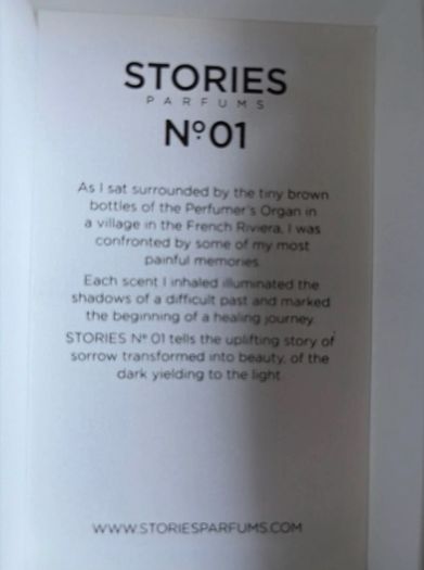 Stories Parfums No 01 Eau de Parfum 100ml