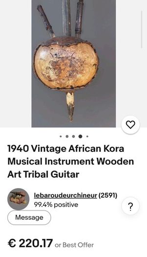 Traditional  Vintage African Kora