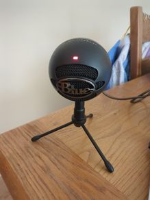Blue Snowball Ice Black Plug and Play USB Microphone