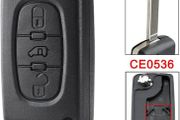 Key Fob Case Fits for Peugeot Expert Van for Citroen Dispatch Fiat Scudo