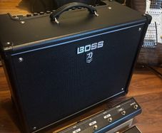 boss katana mk2 100w bundle with fcb & airstep Kat foot switches