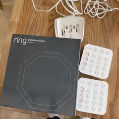 Ring Alarm Outdoor Siren (new, sealed) + 2 x Ring Alarm Keypads (2nd Gen)