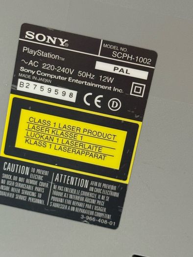 Sony PlayStation 1 PS1 Audiophile