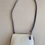 small white leather bag Image 3