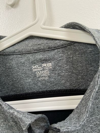 Men's quarter half zip sweatshirt