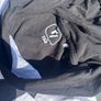 Black & White dog print hoody t-shirt - Size 158/Approx Age 12-13 yrs Image 3