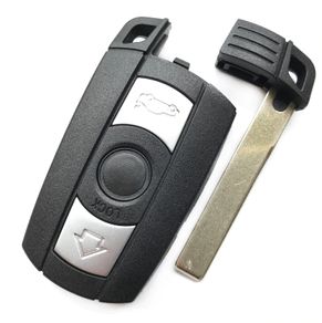 Car Fob Case Remote Key Shell For BMW E61 E90 E82 E70 E71 E87 E88 E89 X5 X6 For 1 3 5 6 Series Replacement 3 Button Smart Car Key Case Cover