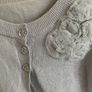 Girl's New Silver Glitter Elegant Cardigan / Bolero | Size 5 years Image 3