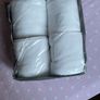 Pack of 4 horse fleece bandages (white) Image 2