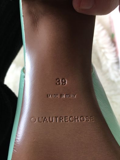 L'AutreChose leather shoes, new, UK6 5.5