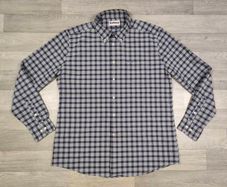 Barbour Button Down Check Shirt Mens XL