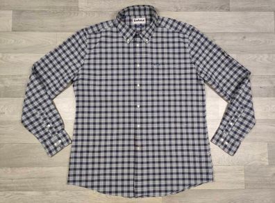 Barbour Button Down Check Shirt Mens XL