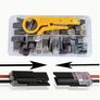 50pcs D2 Double Line Interlocking Detachable LED Without Welding, 2-pin Bidirectional Insert Cable Buckle Connector, Image 7