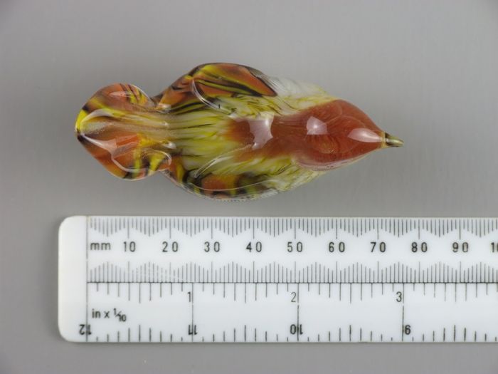Glass Bird Figurine Ornament Paperweight 7cm