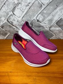 Skechers Go Walk 4 Ladies/Girls Slip on Trainers UK3 EUR36