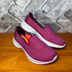 Skechers Go Walk 4 Ladies/Girls Slip on Trainers UK3 EUR36