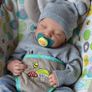 Reborn Dolls Boy - 18 Inches Handmade Washable Reborn Babies Soft Vinyl Body with Anatomically Correct, Reborn Baby Doll Looks Like a Real Baby (FREE SHIPPING) Image 3