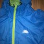 Blue Trespass Rain Jacket Image 2