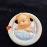 Goebel Hummel Porcelain Wall Plaque Lucky Fellow Baby Ladybug Limited Edition 500 Image 4