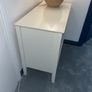 White table shelf bookcase Image 2