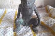 old bronze monkey