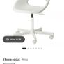 White desk chair Image 2