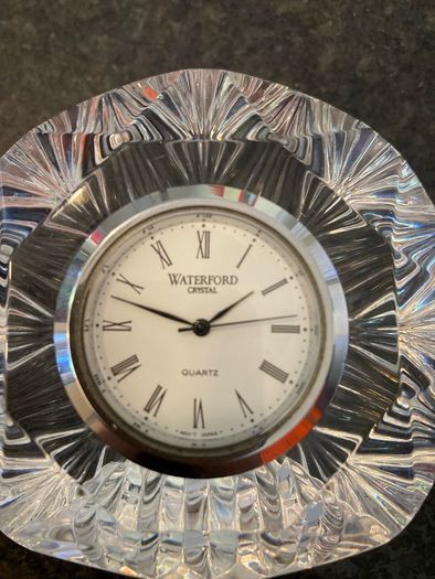 Waterford Crystal Clock