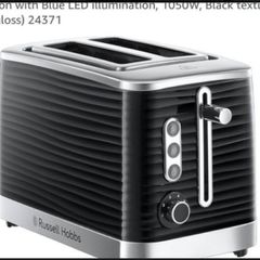 Inspire Black 2 Slice Toaster New