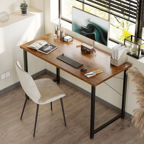 Computer Desk 100 x 48 cm Brown