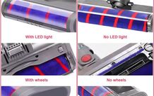 Motorized Floor Brush Head Tool For Dyson V6 DC58 DC59 DC61 DC62 Vacuum Cleaner Soft Sweeper Roller Head Floor Brush Accessories