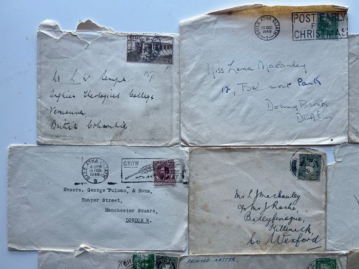 Irish 1930s 1940s Envelopes WW2 era 20 covers