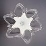 Vintage Lavorazione Arte Murano Hand Blown Glass Bowl Image 3