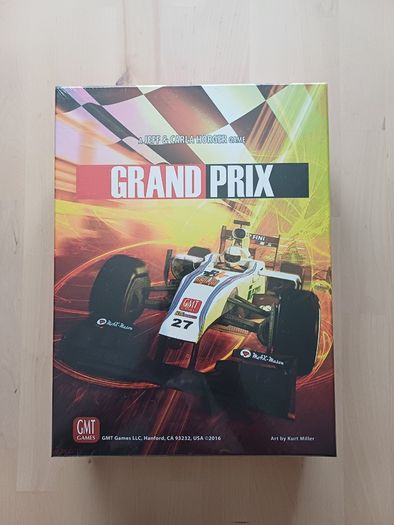 Grand Prix Formula One Racing Board Game GMT Games NEW SEALED