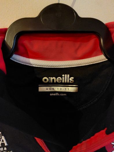 derry gaa halfzip jumper