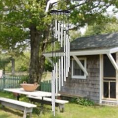 NEW SALE | Wind Chimes Outdoor,Large Wind Chimes,36" Garden Chimes with 18 Aluminum Alloy Tubes and 3 S Hooks for Garden Patio Backyard Decor Gift