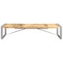 Coffee Table 180x90x40 cm Rough Mango Wood Image 2