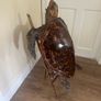 Antique Rare Large Taxidermy Hawksbill Sea Turtle Image 10