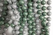 Lot ofTwo Necklaces - Green and Grey