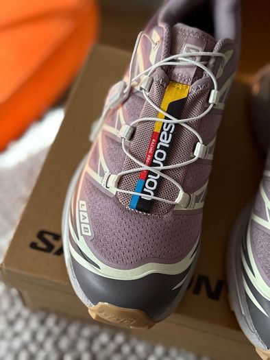 Salomon XT-6 Lilac Sneakers - EU 39 1/3