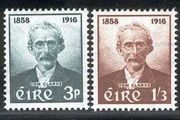 1958 Ireland Centenary of the Birth of Tomas (Tom) Clarke (Patriot) Commemorative Stamps Mint Never Hinged (MNH)