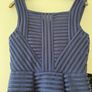 Stunning Marc Angelo Navy Occasion dress size 10 New with tags Image 3