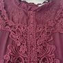 New Look Burgundy Top Image 3